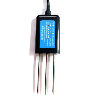 3 in1 土壌湿気温度 EC 伝導性センサー IP68 RS485 土壌計センサー