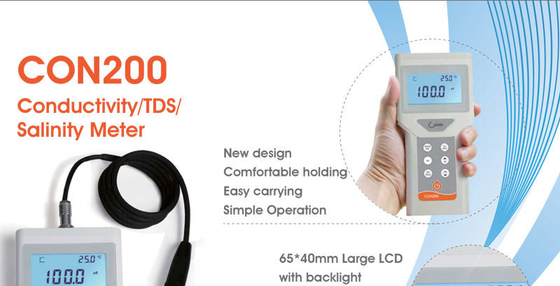 パーソナライズされたサポート OEM 携帯伝導性 TDS 研究室用塩分測定