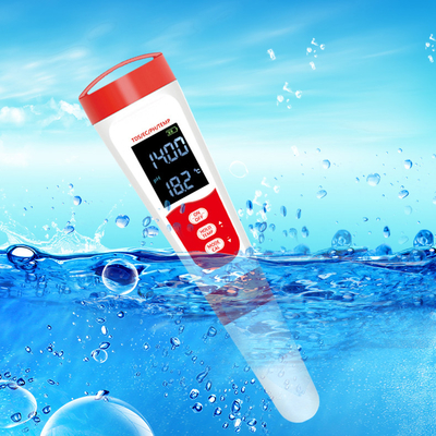 プロのデジタルウォーターモニターペンテスト器 TDS/EC/PH/温度測定