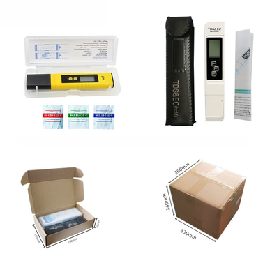 PH TDS EC 温度計 コンボ 測定範囲 0-14ph 0-9990ppm 0-9990us/cm 3V ペンの種類