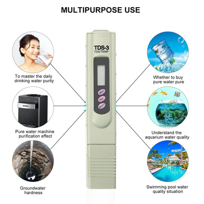 水 の 汚染 と 温度 変化 を 検出 する 便利 な ペン 型 TDS メーター