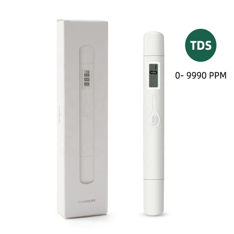 高精度 TDS メーター 1 ボタンペン型 0-9990ppm 測定範囲 ± 2% 正確さ